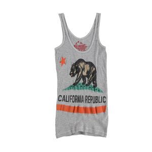 Heart Breaker Womens California Republic Tank Top, NWT
